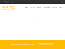 Tablet Screenshot of niviya.com
